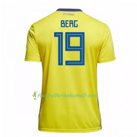 Fußballtrikots Schweden Berg 19 WM 2018 Heimtrikotsatz kaufen